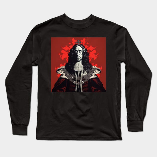 King William III Long Sleeve T-Shirt by ComicsFactory